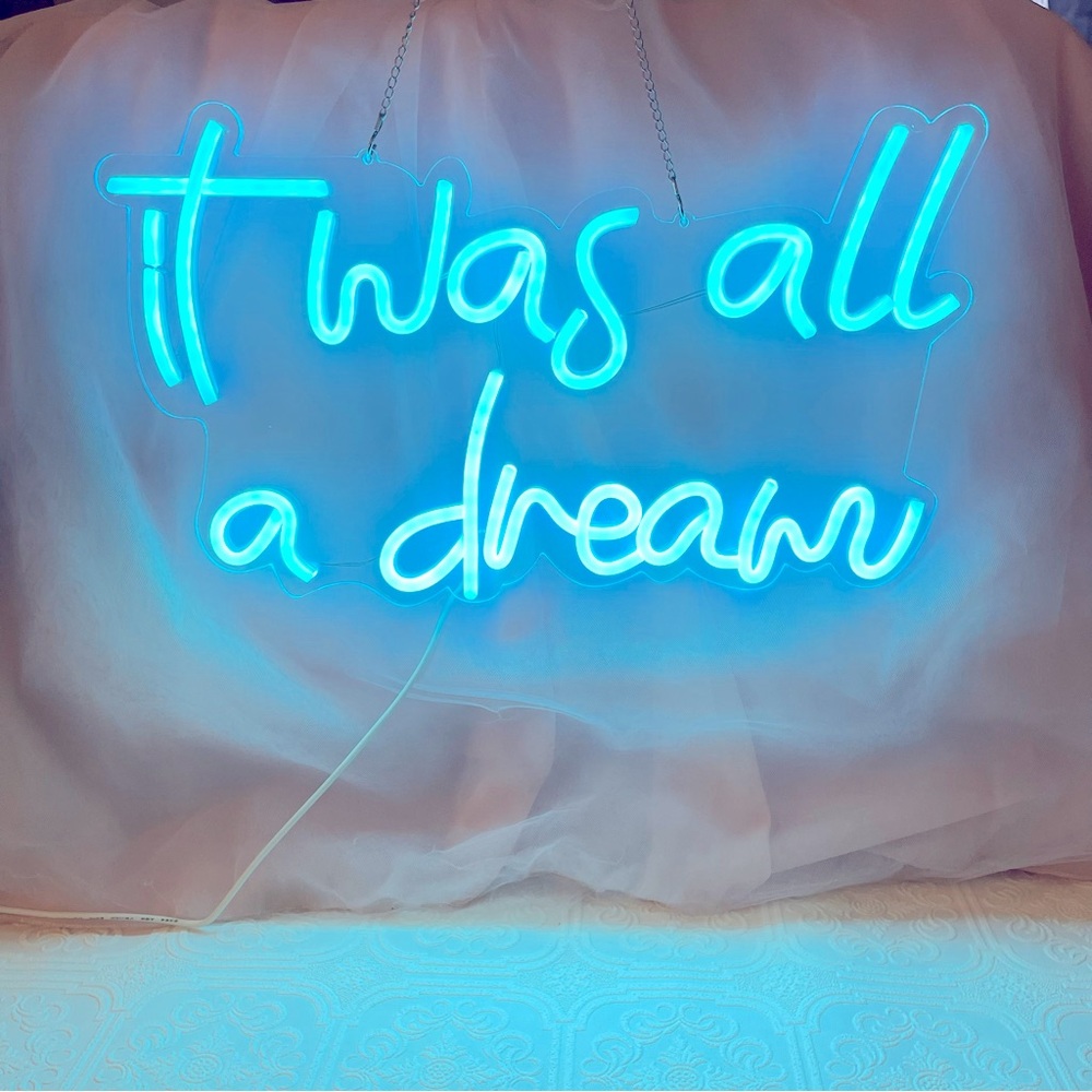 Neon sign